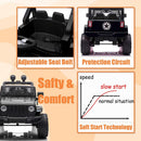 12V Electric Ride-On Car for Kids with 2 Seats and Remote Control Battery Powered Toy Magic Cars 3