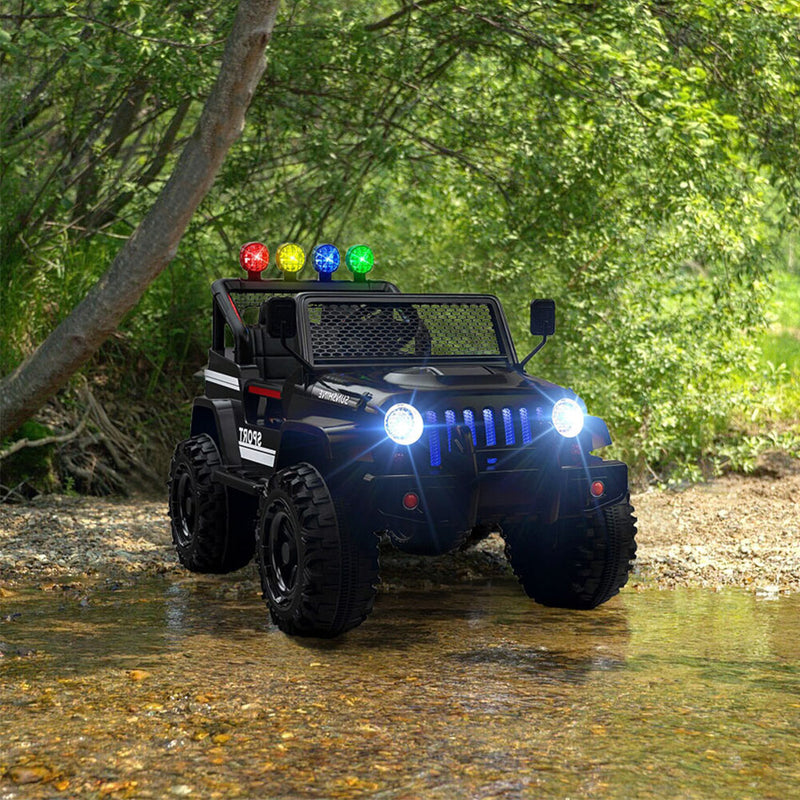 Kids Ride-On Cars with Remote Control Camouflage Color and Spring Suspension Magic Cars 12