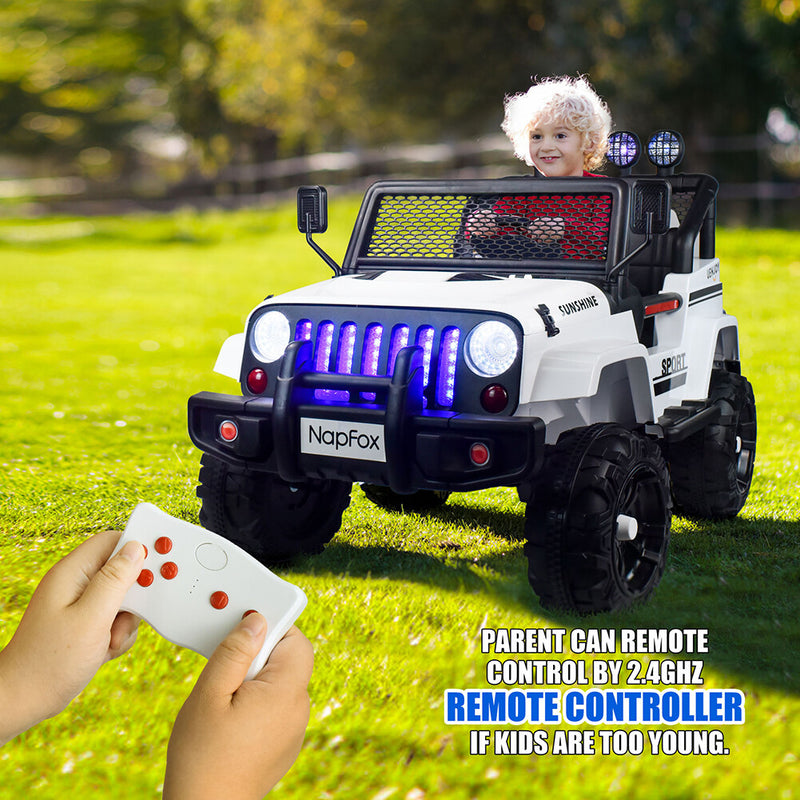 Kids Ride-On Cars with Remote Control Camouflage Color and Spring Suspension Magic Cars 1
