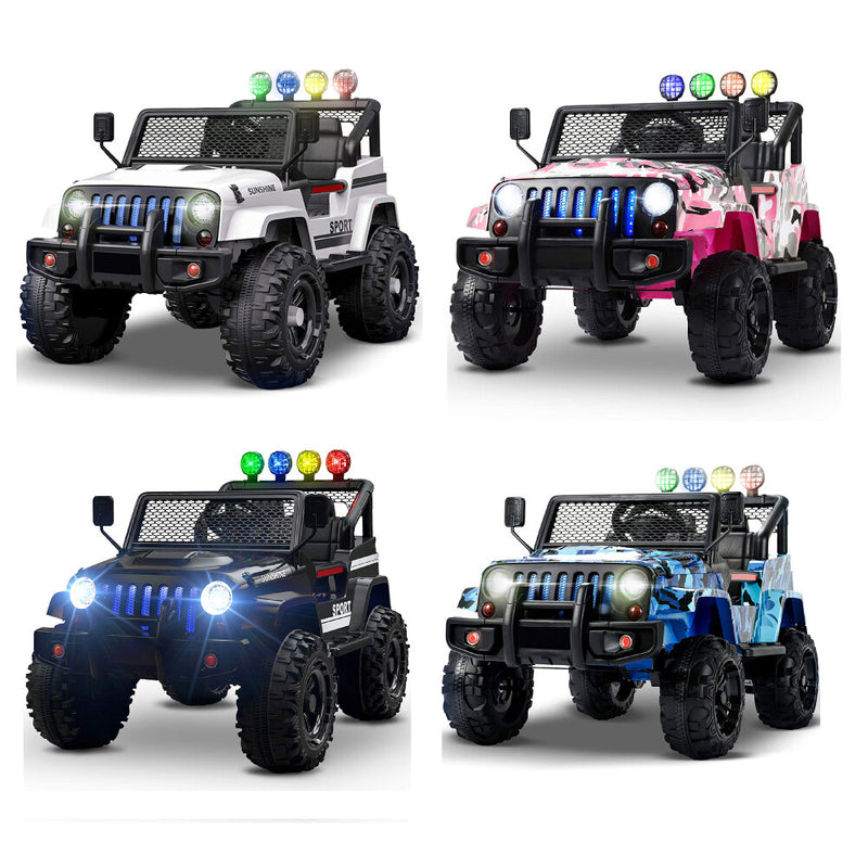 Kids Ride-On Cars with Remote Control Camouflage Color and Spring Suspension Magic Cars 5