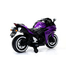 12V Electric Kids Ride-On Dirt Bike with Training Wheels Purple Magic Cars 4