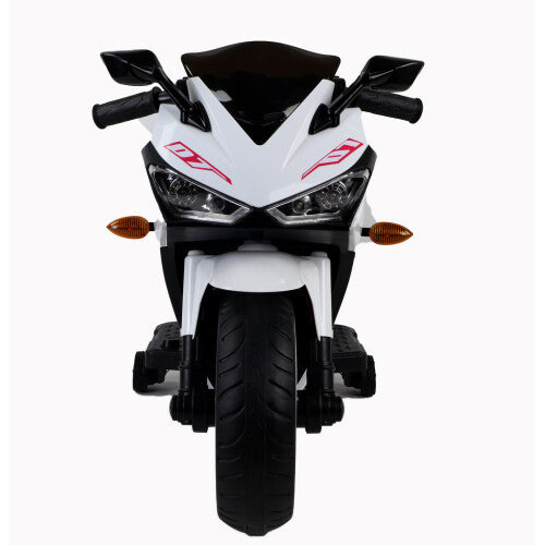 12V Electric Ride-On Dirt Bike for Kids with Training Wheels and Music Magic Cars 2