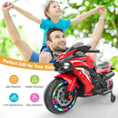 12V Kids Electric Ride On Dirt Bike with Training Wheels, Lights, and Music Magic Cars 28