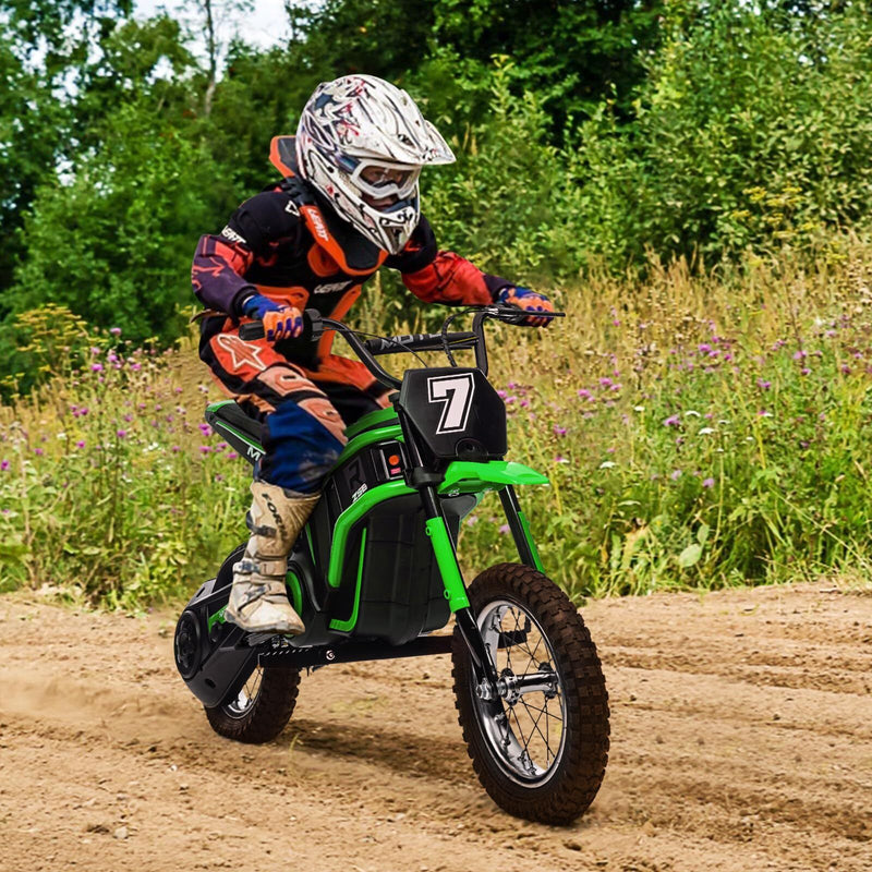 Kids Ride-On Electric Dirt Bike 350W Motor 24V Battery Up to 14.29 MPH Magic Cars 2