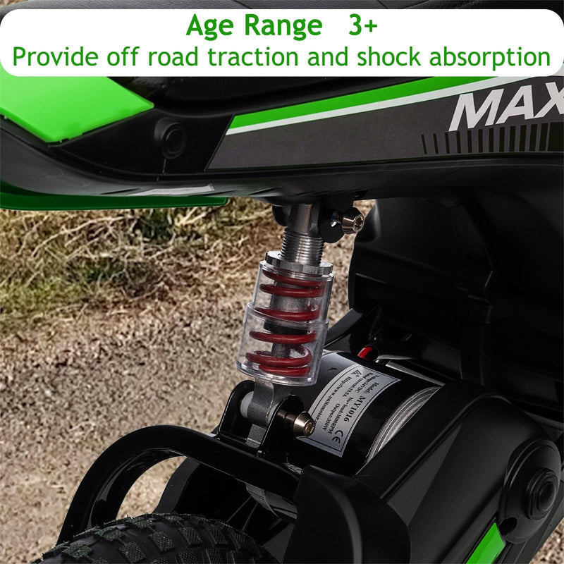 Kids Ride-On Electric Dirt Bike 350W Motor 24V Battery Up to 14.29 MPH Magic Cars 6