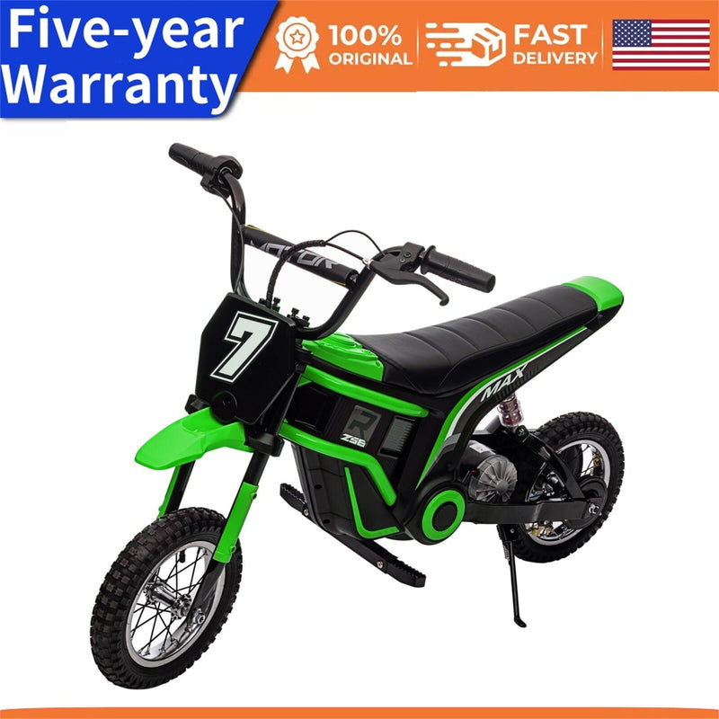 Kids Ride-On Electric Dirt Bike 350W Motor 24V Battery Up to 14.29 MPH Magic Cars Variant 0