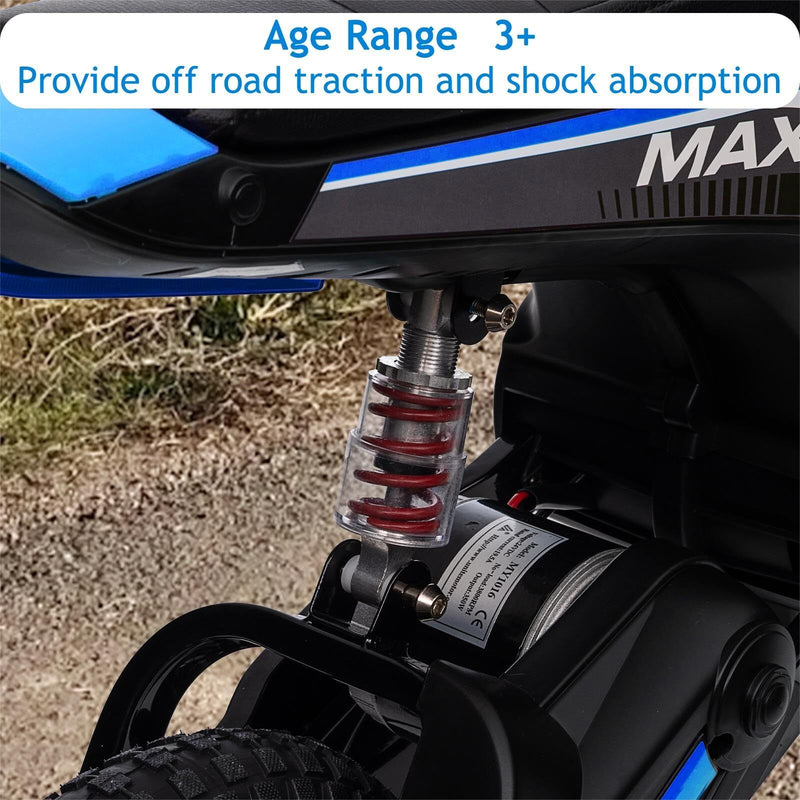 Kids Ride-On Electric Dirt Bike 350W Motor 24V Battery Up to 14.29 MPH Magic Cars 7