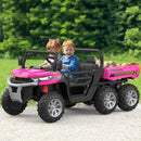 24V Electric Ride-On Kids Dump Truck UTV with Remote Control Battery-Powered Vehicle Magic Cars 3