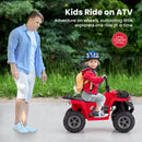 Electric 6V Kids Ride-On 4-Wheeler ATV Quad Car with One-Button Start and Treaded Tires Magic Cars 2