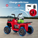 Electric 6V Kids Ride-On 4-Wheeler ATV Quad Car with One-Button Start and Treaded Tires Magic Cars 4