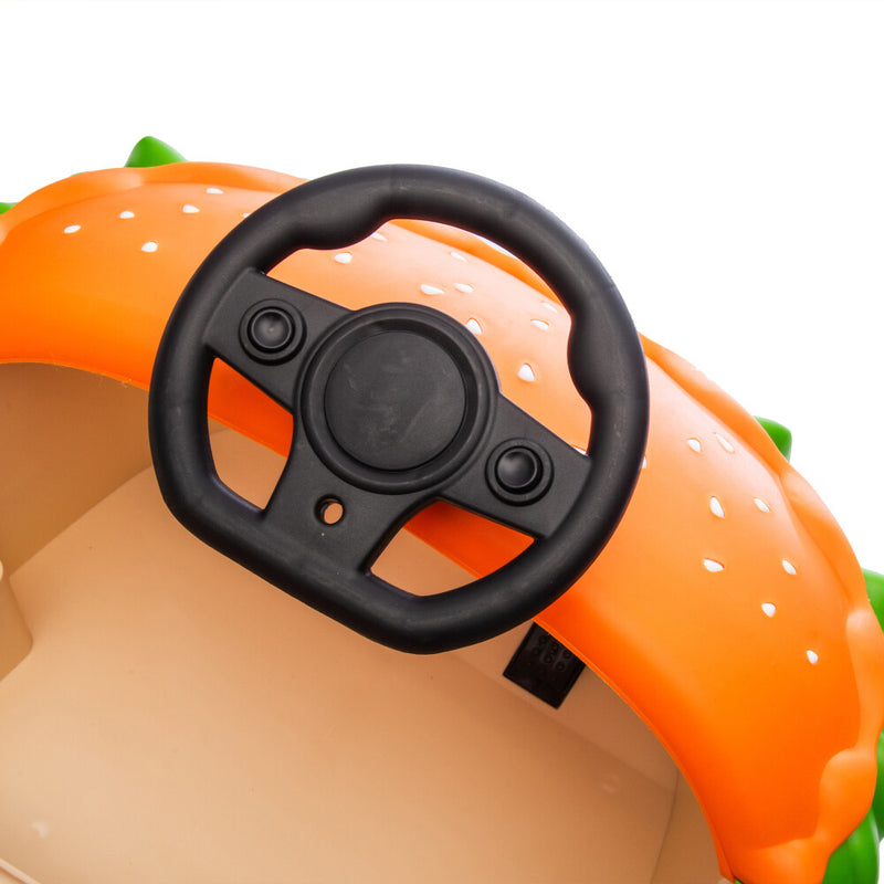 Kids Electric Ride-On Bumper Car with Parental Control and Hamburger Design Magic Cars 14