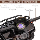 Electric Kids Ride-On Four-Wheeler ATV Quad with Music Black Magic Cars 6