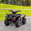 Electric Kids Ride-On Four-Wheeler ATV Quad with Music Black Magic Cars 8