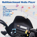 Electric Kids Ride-On Motorcycle with Training Wheels, Lights, Sounds, and Music Magic Cars 4