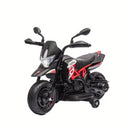 Electric Kids Ride-On Motorcycle with Training Wheels, Lights, Sounds, and Music Magic Cars 9