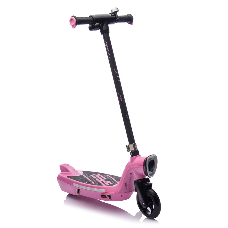 Kids Ride-On Electric Scooter with Kickstand, Bell, and Enhanced Speed Magic Cars 10