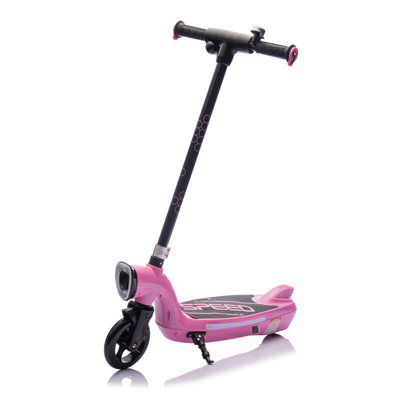 Kids Ride-On Electric Scooter with Kickstand, Bell, and Enhanced Speed Magic Cars 5