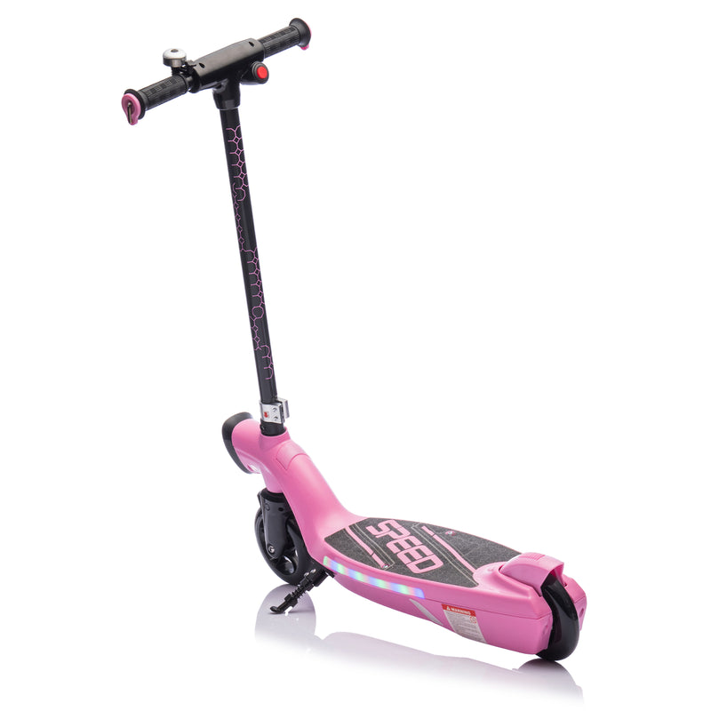 Kids Ride-On Electric Scooter with Kickstand, Bell, and Enhanced Speed Magic Cars 6
