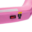 Kids Ride-On Electric Scooter with Kickstand, Bell, and Colorful LED Lights Magic Cars 18