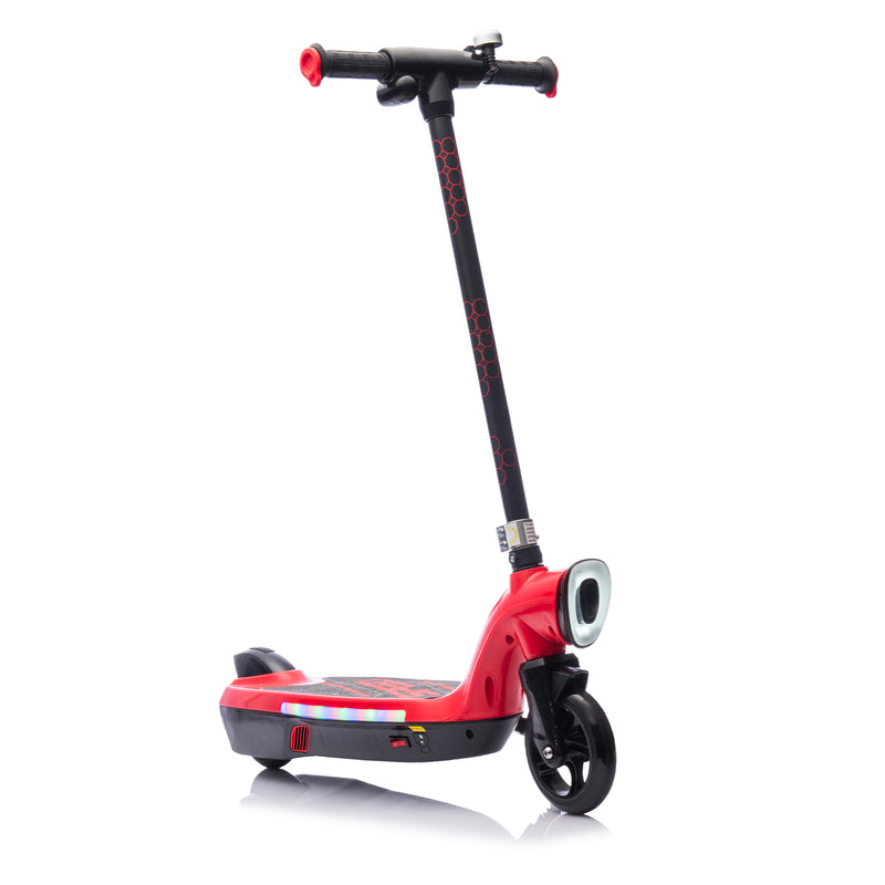Kids Ride-On Electric Scooter with Kickstand, Bell, and High Speed Magic Cars 10