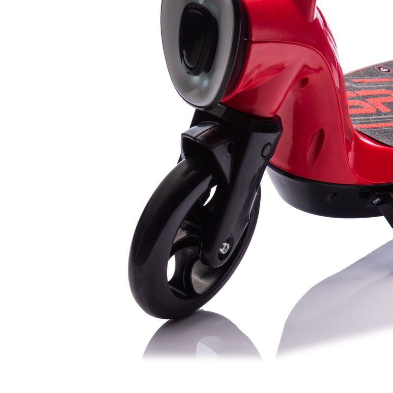 Kids Ride-On Electric Scooter with Kickstand, Bell, and High Speed Magic Cars 15