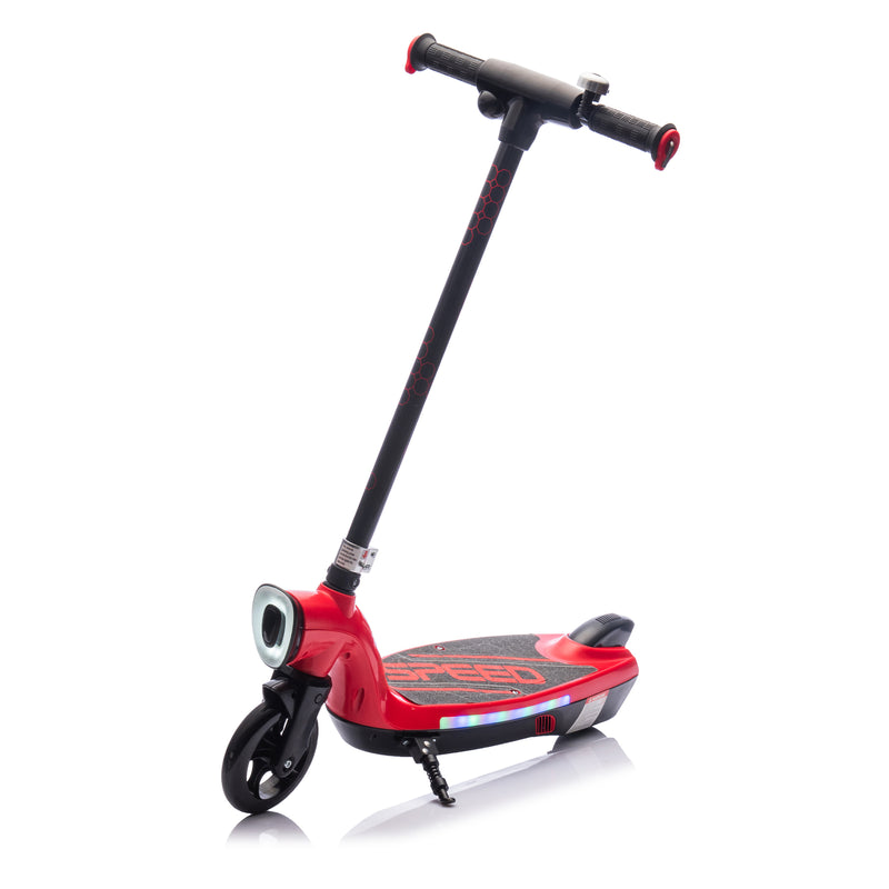 Kids Ride-On Electric Scooter with Kickstand, Bell, and High Speed Magic Cars 2