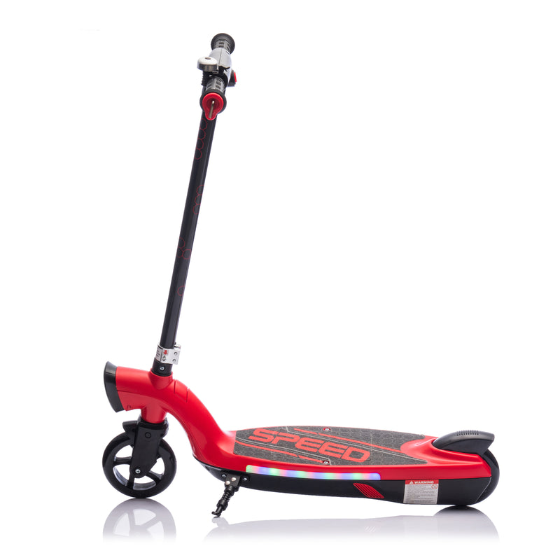 Kids Ride-On Electric Scooter with Kickstand, Bell, and High Speed Magic Cars 7