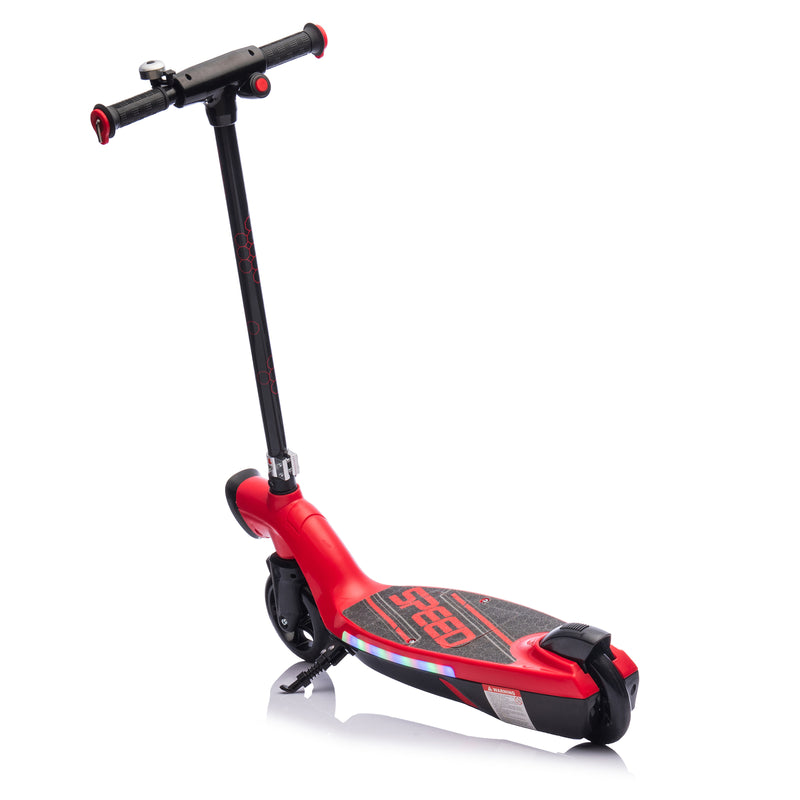 Kids Ride-On Electric Scooter with Kickstand, Bell, and High Speed Magic Cars 8