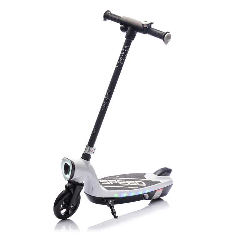 Kids Ride-On Electric Scooter with Kickstand, Bell, Fast Speed, and Extended Range Magic Cars 2