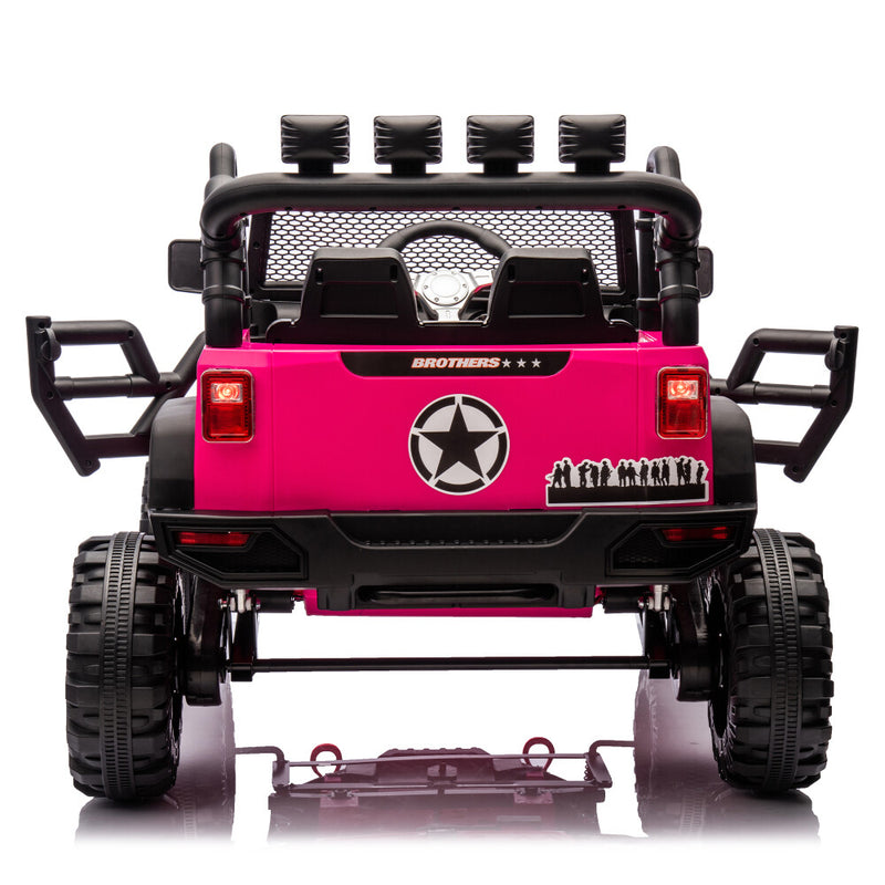 Kids Electric Ride-On Toy Car with Parental Remote Control, Light Control, and Power Display Magic Cars 10