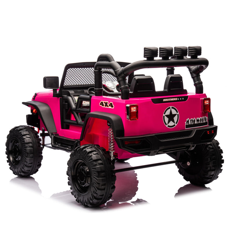 Kids Electric Ride-On Toy Car with Parental Remote Control, Light Control, and Power Display Magic Cars 12