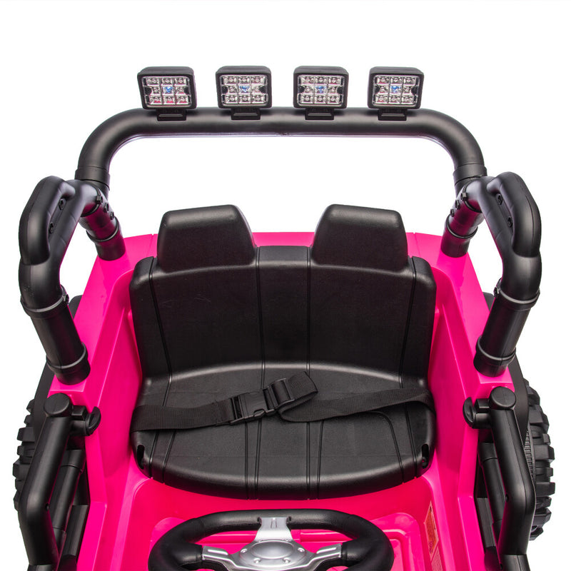 Kids Electric Ride-On Toy Car with Parental Remote Control, Light Control, and Power Display Magic Cars 15