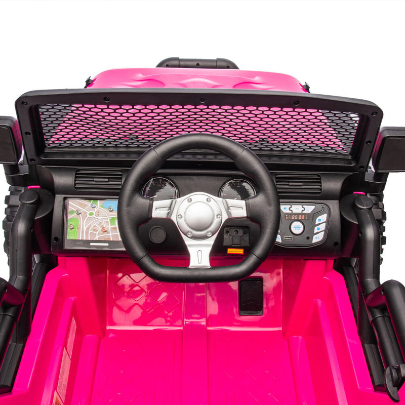 Kids Electric Ride-On Toy Car with Parental Remote Control, Light Control, and Power Display Magic Cars 17