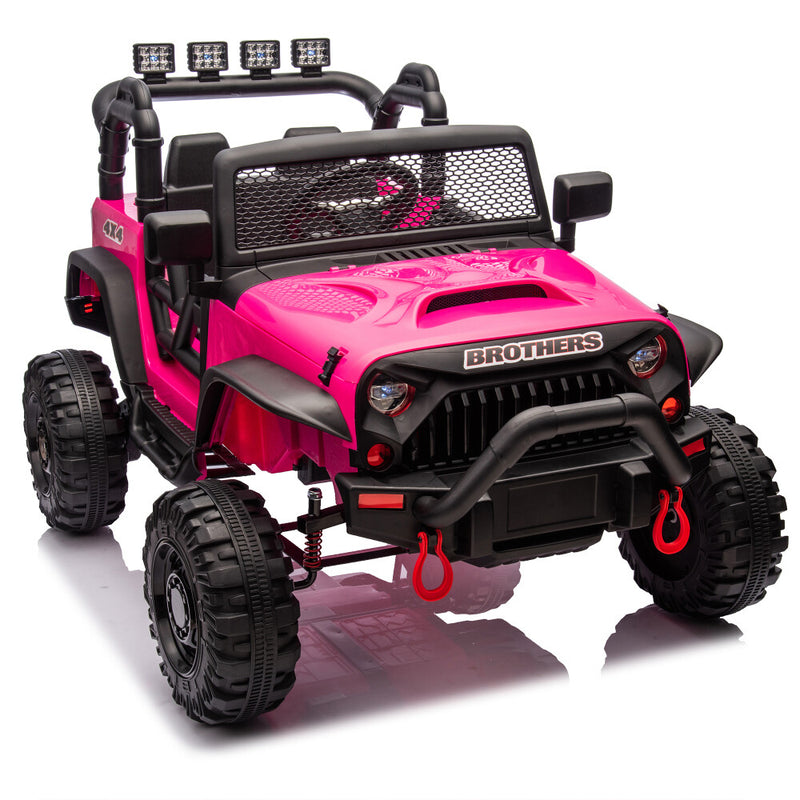 Kids Electric Ride-On Toy Car with Parental Remote Control, Light Control, and Power Display Magic Cars 7