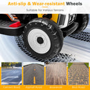 12V Battery-Powered Kids Ride-On Excavator Loader Digger with Adjustable Arm Yellow Magic Cars 7