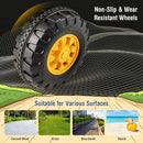 6V Battery-Powered Kids Ride-On Excavator Truck with Front Loader and Bulldozer Attachments Magic Cars 9