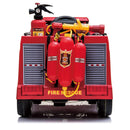 12V Battery Powered Kids Electric Fire Truck Ride-On Vehicle with Remote Control Magic Cars 2