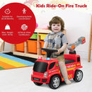Toddler Ride-On Fire Truck with Bubbles, Headlights, Sliding and Push Walker Features Magic Cars 5