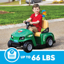 6V Battery-Powered Ride-On Golf Cart Toy with Clubs and Balls for Toddlers Boys and Girls Magic Cars 1