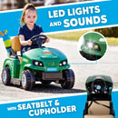 6V Battery-Powered Ride-On Golf Cart Toy with Clubs and Balls for Toddlers Boys and Girls Magic Cars 4