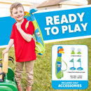 6V Battery-Powered Ride-On Golf Cart Toy with Clubs and Balls for Toddlers Boys and Girls Magic Cars 6