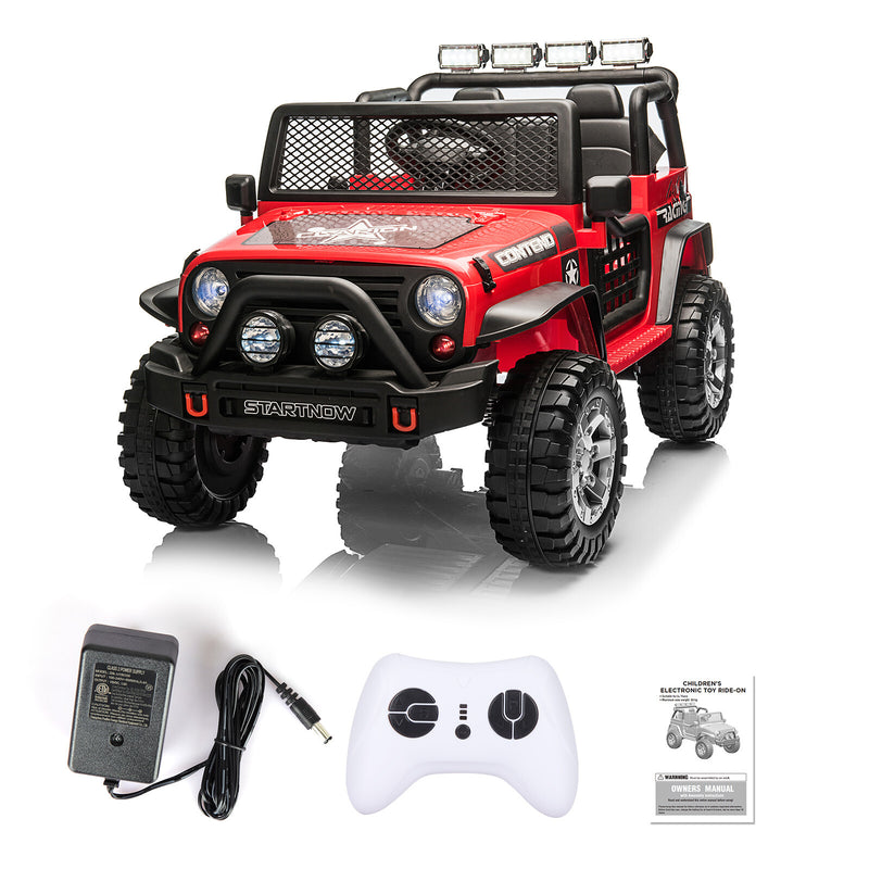 12V Electric Kids Ride-On Jeep Truck with Remote Control Magic Cars 15