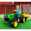 Electric Battery-Powered Ride-On Tractor and Trailer for Kids Magic Cars 9