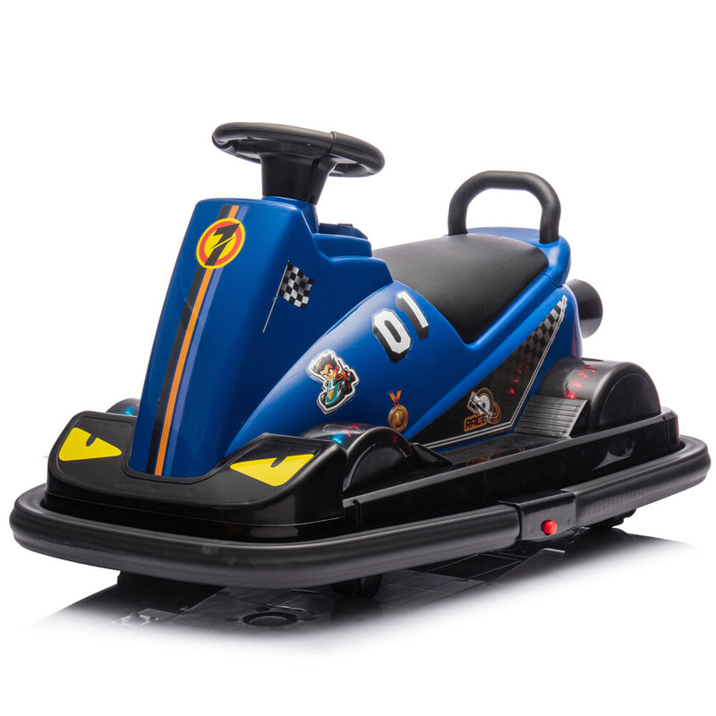 Kids Ride-On Motorized Bumper Car with Integrated System and 360-Degree Rotation Magic Cars 14