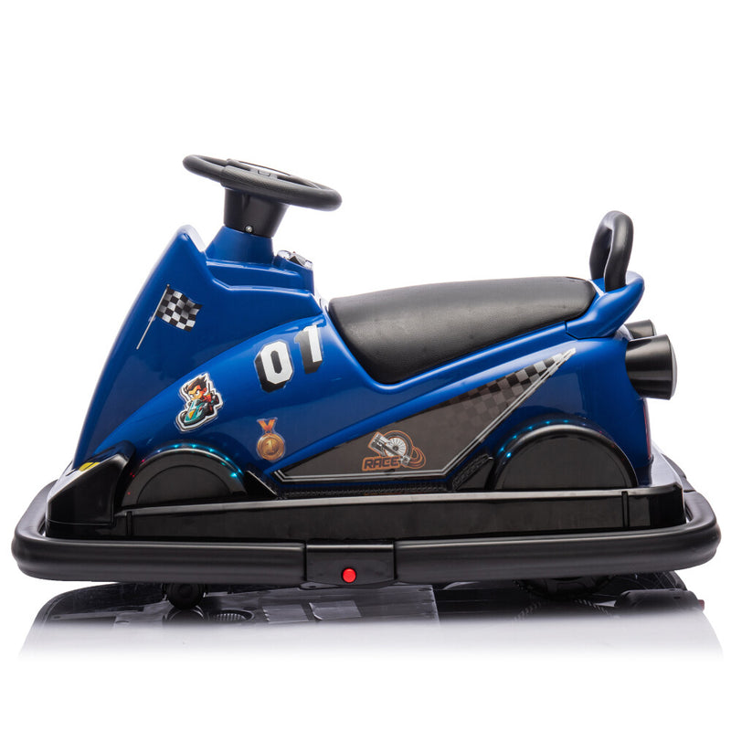 Kids Ride-On Motorized Bumper Car with Integrated System and 360-Degree Rotation Magic Cars 4