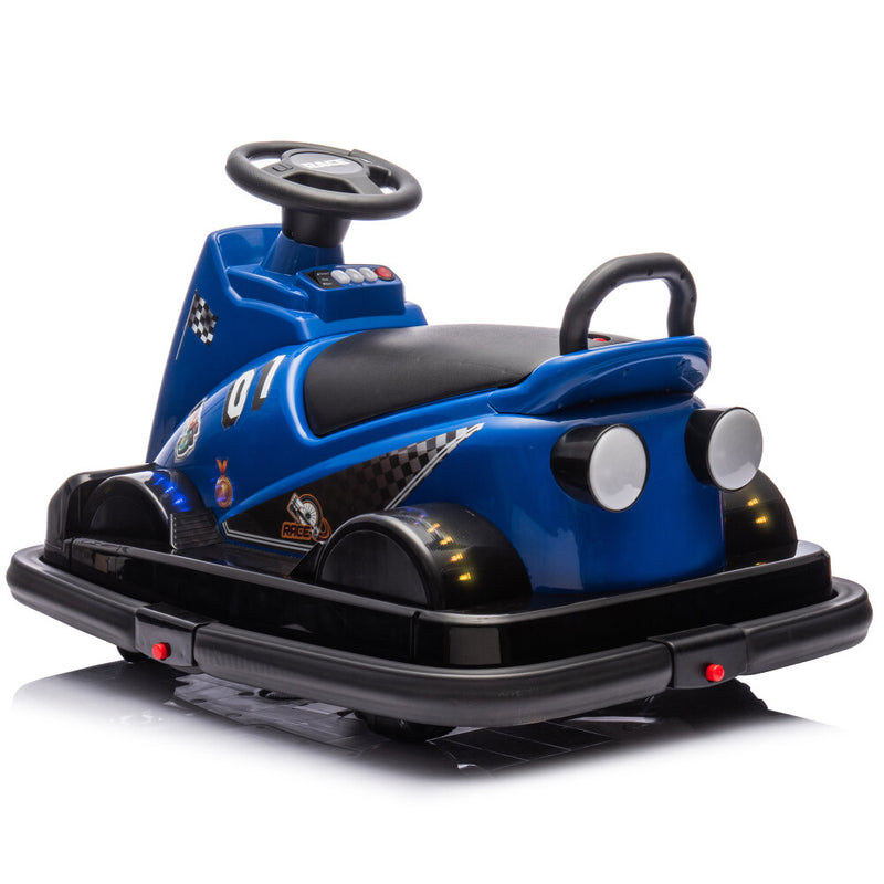 Kids Ride-On Motorized Bumper Car with Integrated System and 360-Degree Rotation Magic Cars 6