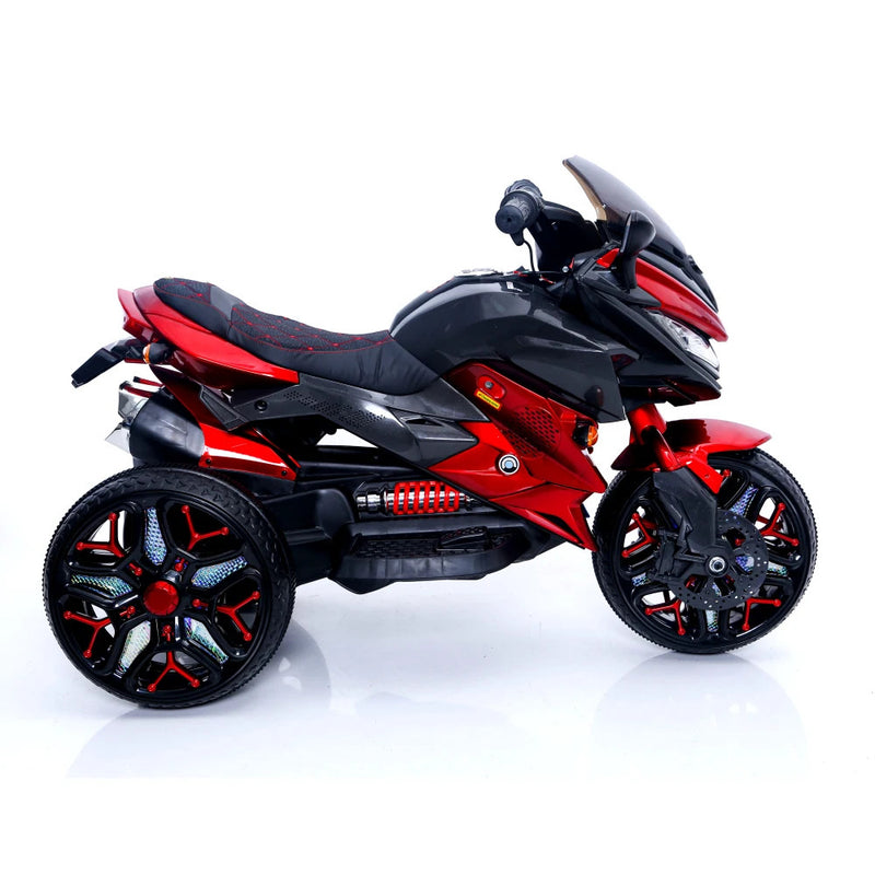 Kids 3-Wheel 12V Battery-Powered Ride-On Motorcycle Toy Magic Cars 4