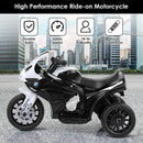 Kids 3-Wheel Ride-On Motorcycle with Training Wheels and Headlight Magic Cars 3