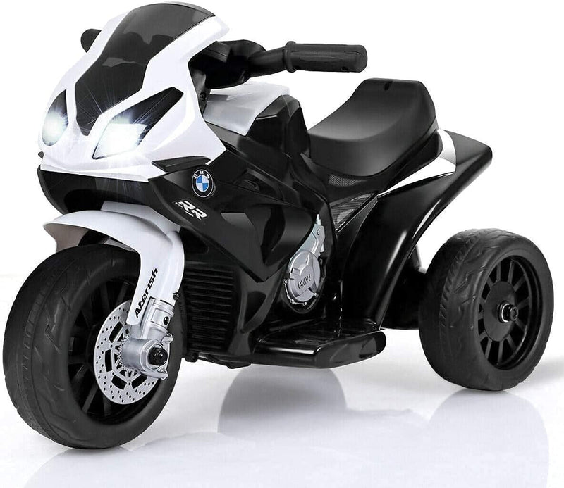 Kids 3-Wheel Ride-On Motorcycle with Training Wheels and Headlight Magic Cars 7
