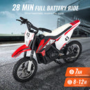 36V Electric Kids Ride-On Motorcycle with LED Lights for Ages 14+ Magic Cars 3
